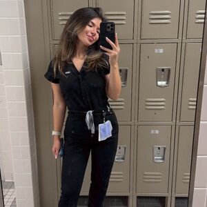 Figs Technical Collection Black Apparel